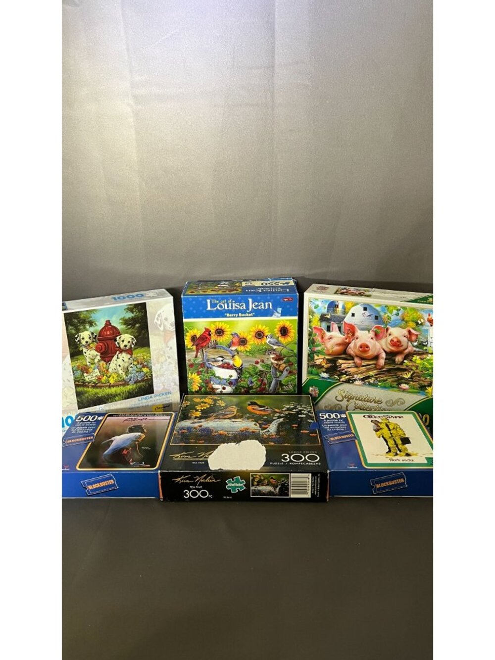 Assorted Jigsaw Puzzle Collection Featuring Stunning Artwork